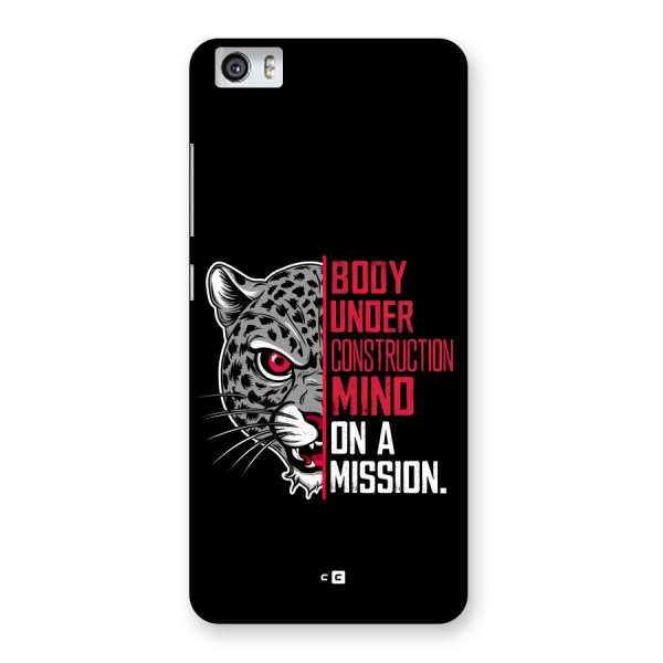 Mind On A Mission Back Case for Redmi Mi 5