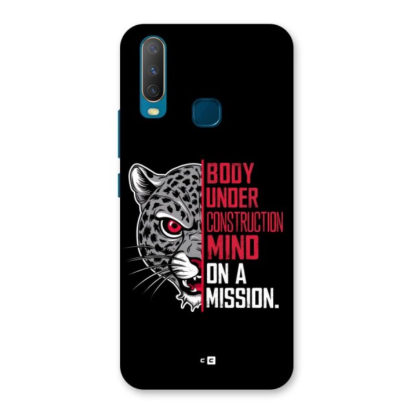 Mind On A Mission Back Case for Vivo Y11