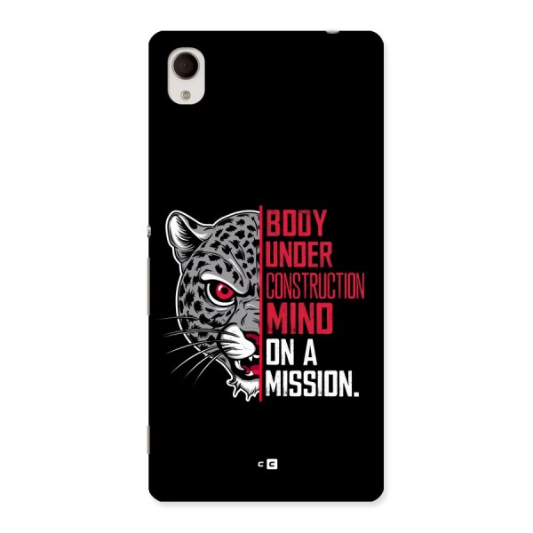 Mind On A Mission Back Case for Xperia M4