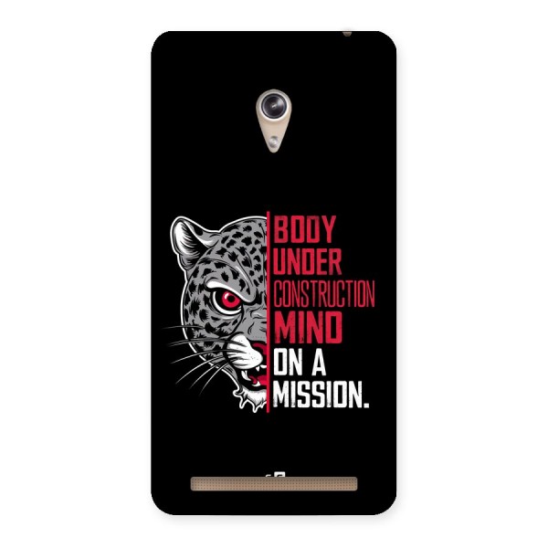 Mind On A Mission Back Case for Zenfone 6