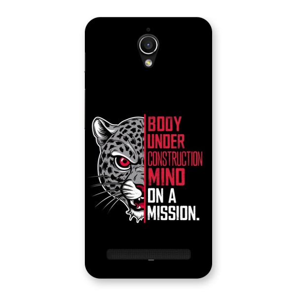 Mind On A Mission Back Case for Zenfone Go