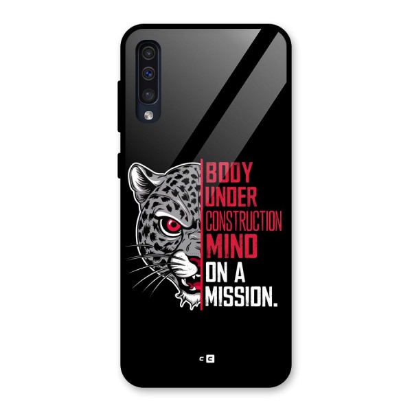 Mind On A Mission Glass Back Case for Galaxy A50s