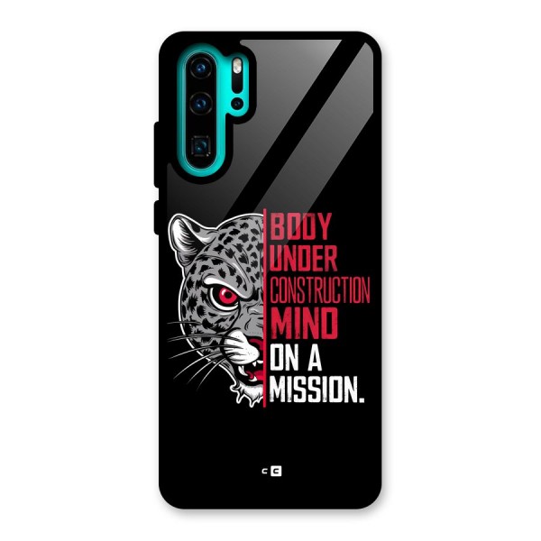 Mind On A Mission Glass Back Case for Huawei P30 Pro