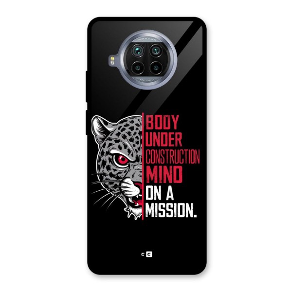 Mind On A Mission Glass Back Case for Mi 10i