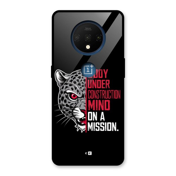 Mind On A Mission Glass Back Case for OnePlus 7T