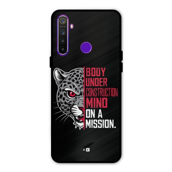 Mind On A Mission Glass Back Case for Realme 5s