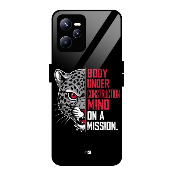 Mind On A Mission Glass Back Case for Realme C35