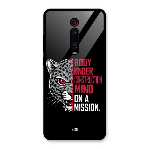 Mind On A Mission Glass Back Case for Redmi K20