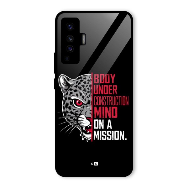 Mind On A Mission Glass Back Case for Vivo X50