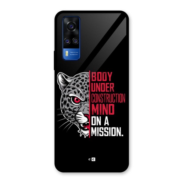 Mind On A Mission Glass Back Case for Vivo Y51