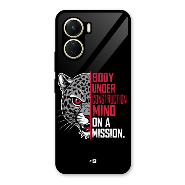 Mind On A Mission Glass Back Case for Vivo Y56