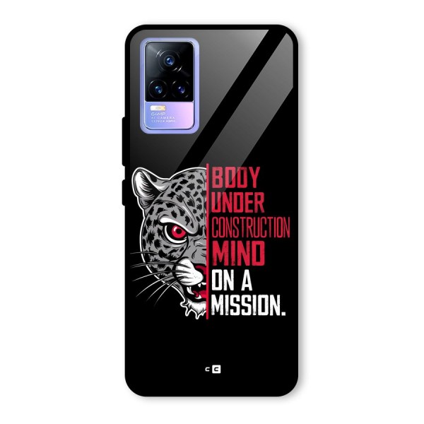 Mind On A Mission Glass Back Case for Vivo Y73