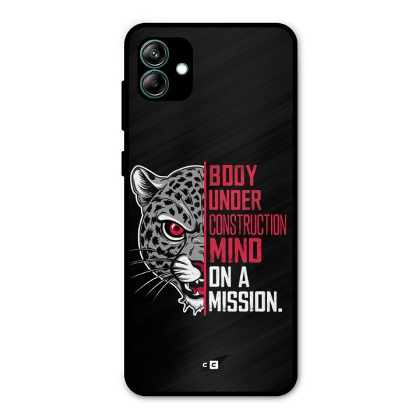 Mind On A Mission Metal Back Case for Galaxy A04