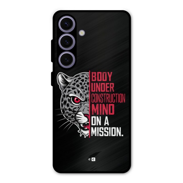 Mind On A Mission Metal Back Case for Galaxy S24