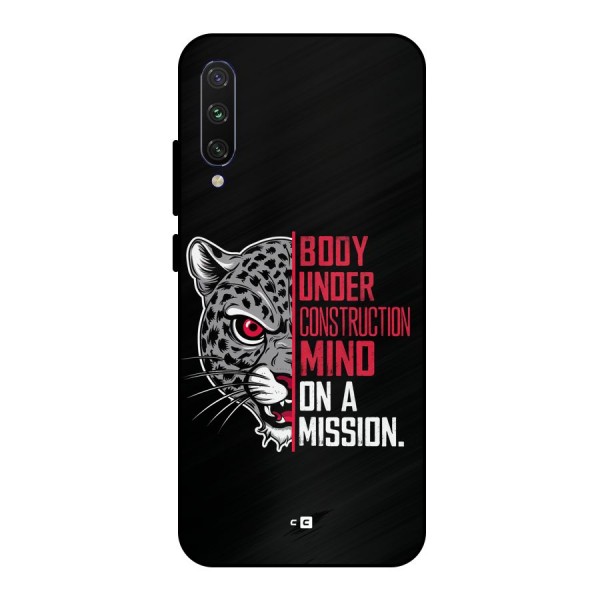 Mind On A Mission Metal Back Case for Mi A3