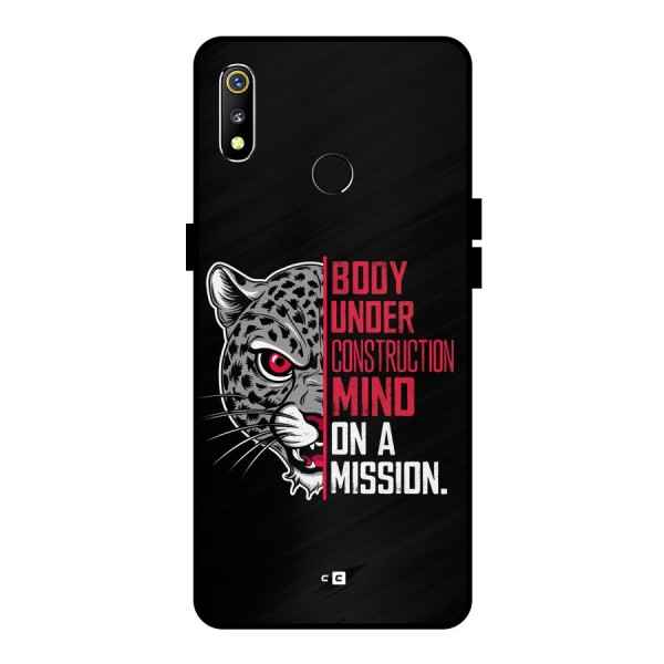 Mind On A Mission Metal Back Case for Realme 3i