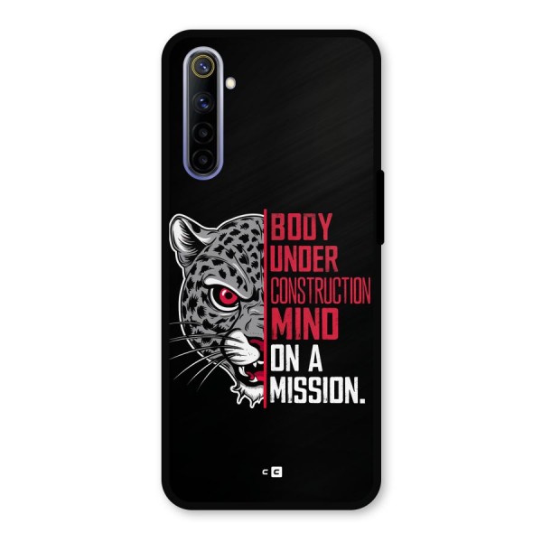 Mind On A Mission Metal Back Case for Realme 6