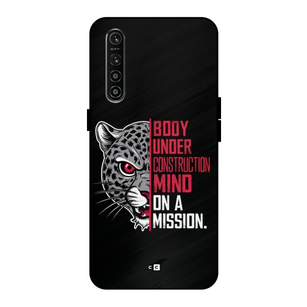 Mind On A Mission Metal Back Case for Realme XT