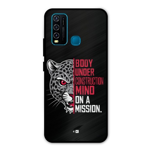 Mind On A Mission Metal Back Case for Vivo Y50