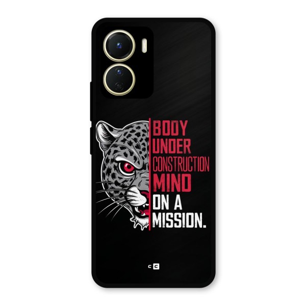 Mind On A Mission Metal Back Case for Vivo Y56