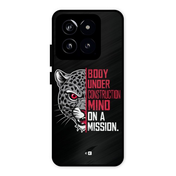 Mind On A Mission Metal Back Case for Xiaomi 14