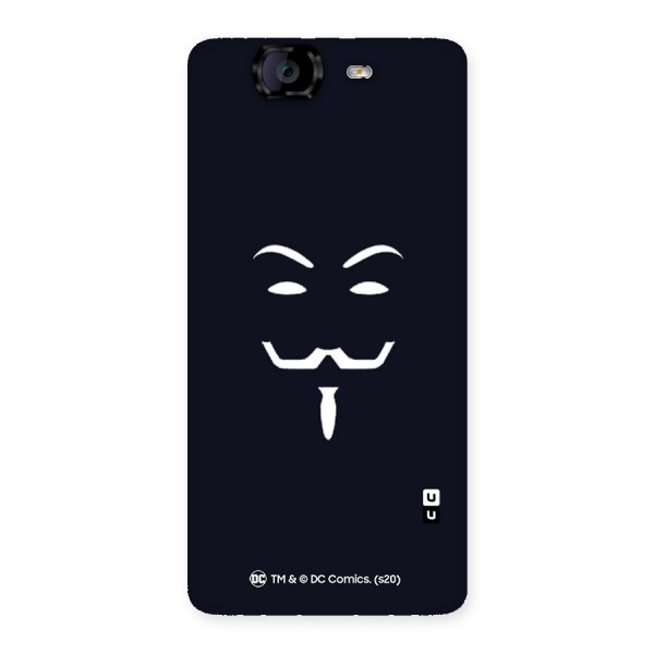 Minimal Anonymous Mask Back Case for Canvas Knight A350