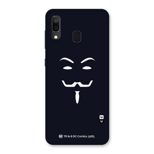 Minimal Anonymous Mask Back Case for Galaxy A20