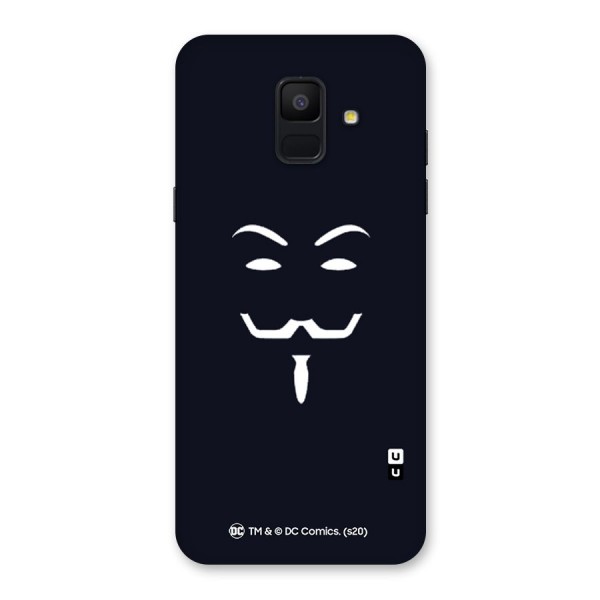 Minimal Anonymous Mask Back Case for Galaxy A6 (2018)