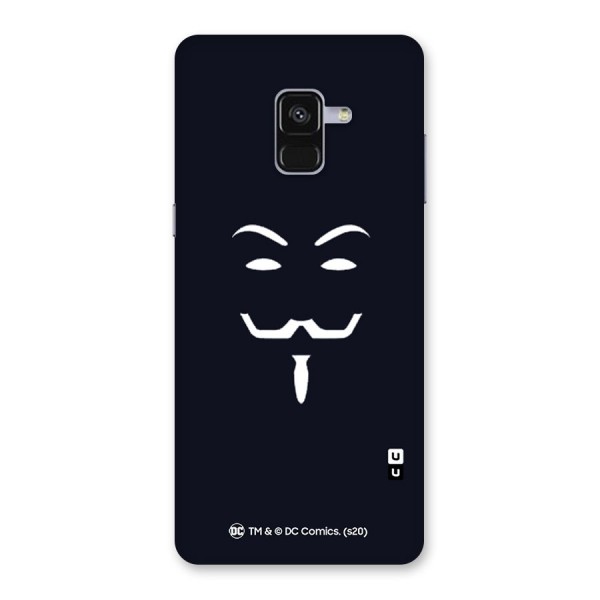 Minimal Anonymous Mask Back Case for Galaxy A8 Plus