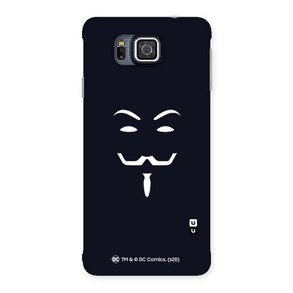 Minimal Anonymous Mask Back Case for Galaxy Alpha