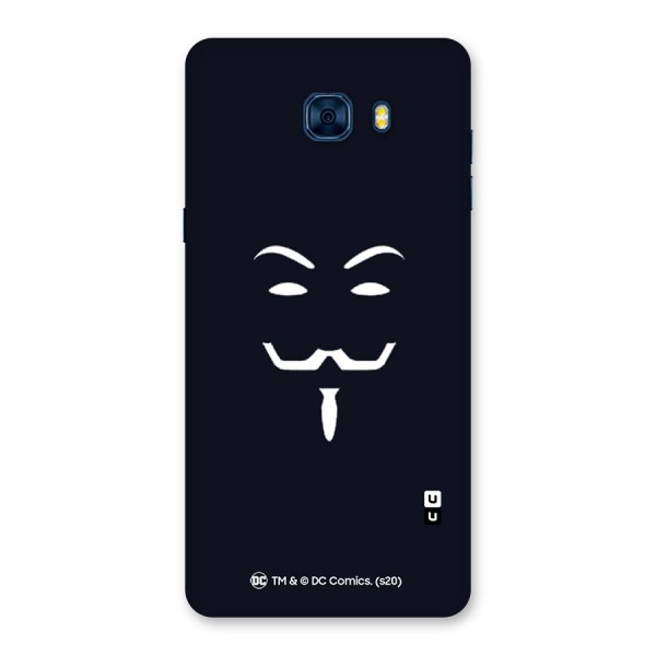 Minimal Anonymous Mask Back Case for Galaxy C7 Pro