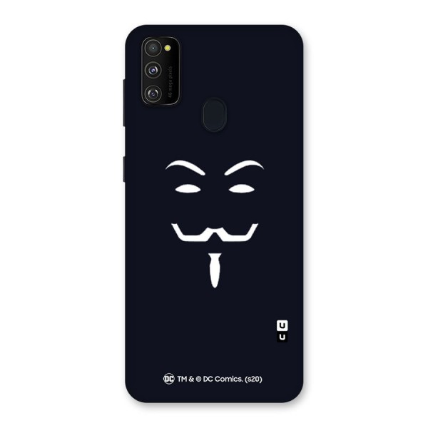 Minimal Anonymous Mask Back Case for Galaxy M30s