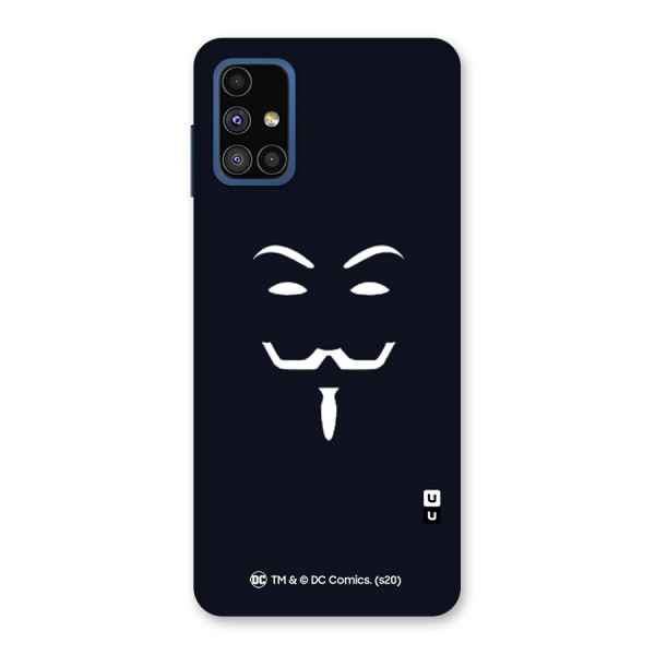 Minimal Anonymous Mask Back Case for Galaxy M51