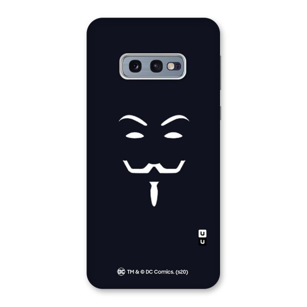 Minimal Anonymous Mask Back Case for Galaxy S10e