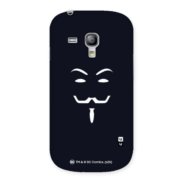 Minimal Anonymous Mask Back Case for Galaxy S3 Mini