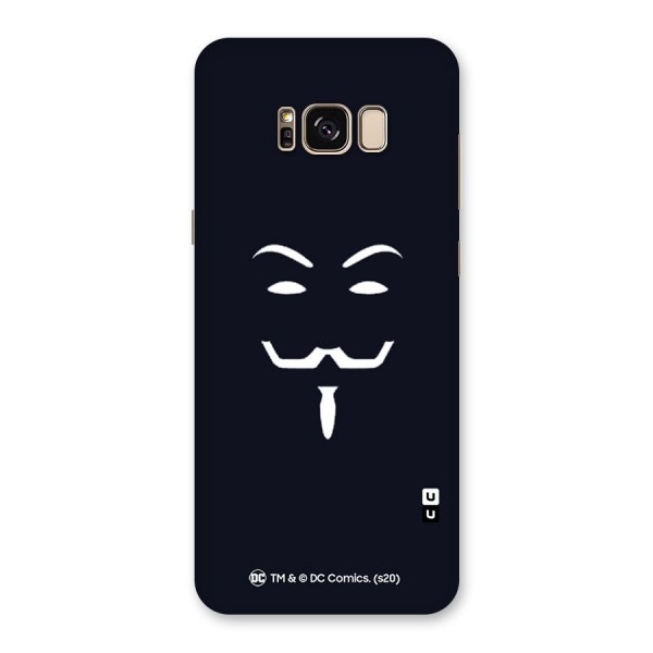 Minimal Anonymous Mask Back Case for Galaxy S8 Plus