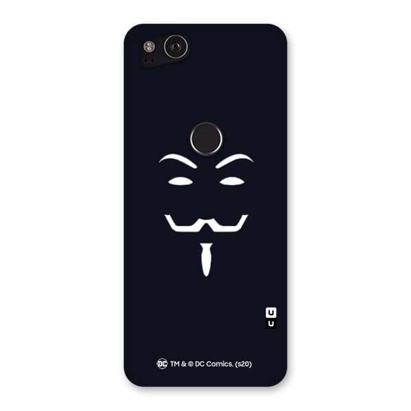 Minimal Anonymous Mask Back Case for Google Pixel 2