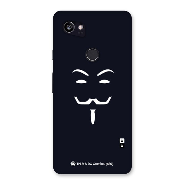 Minimal Anonymous Mask Back Case for Google Pixel 2 XL