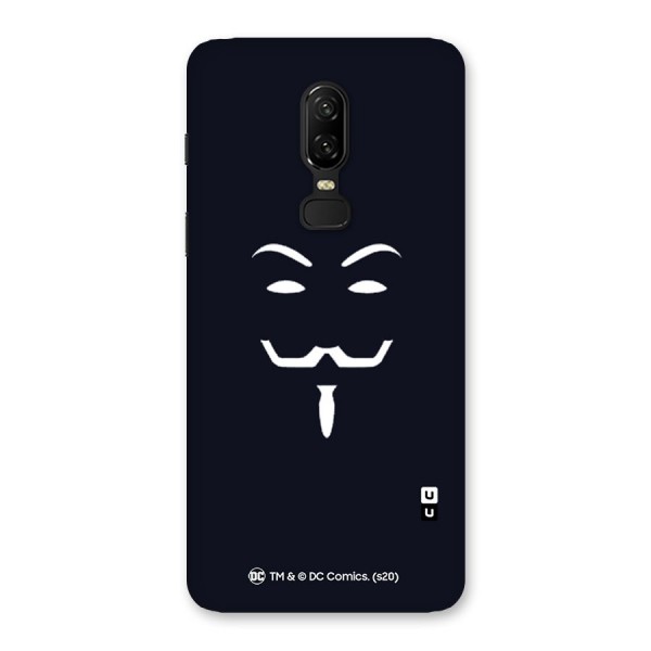 Minimal Anonymous Mask Back Case for OnePlus 6