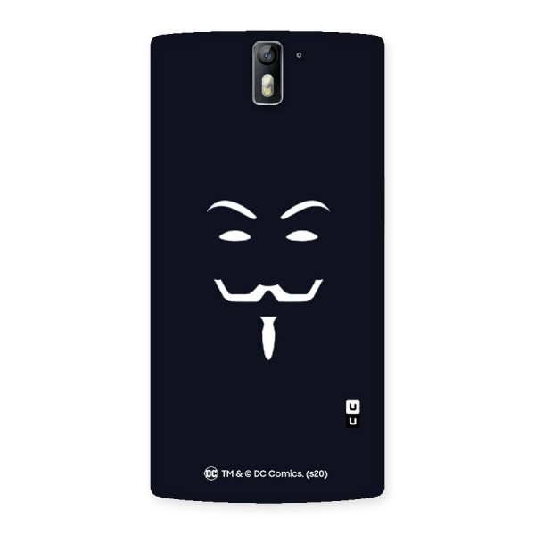 Minimal Anonymous Mask Back Case for One Plus One