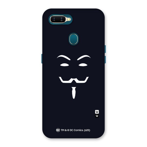 Minimal Anonymous Mask Back Case for Oppo A7