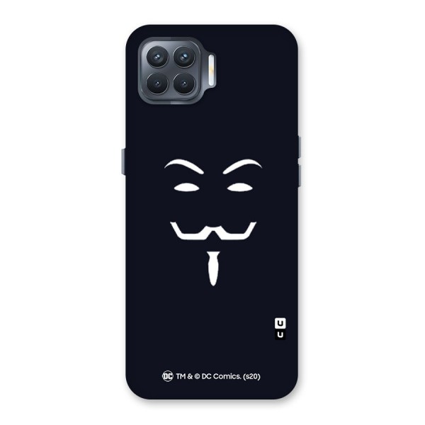 Minimal Anonymous Mask Back Case for Oppo F17 Pro