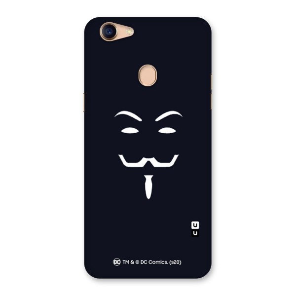 Minimal Anonymous Mask Back Case for Oppo F5