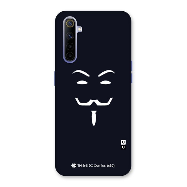 Minimal Anonymous Mask Back Case for Realme 6