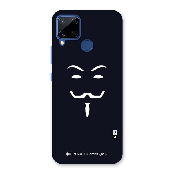 Minimal Anonymous Mask Back Case for Realme C12