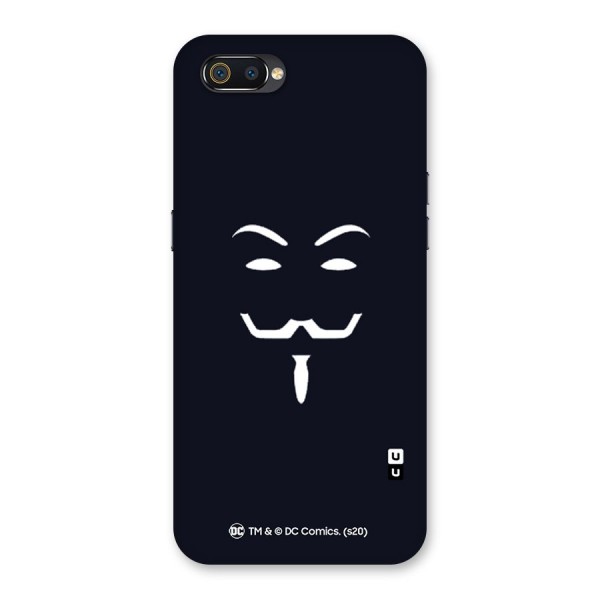 Minimal Anonymous Mask Back Case for Realme C2