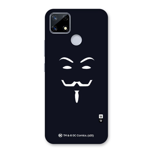 Minimal Anonymous Mask Back Case for Realme Narzo 20