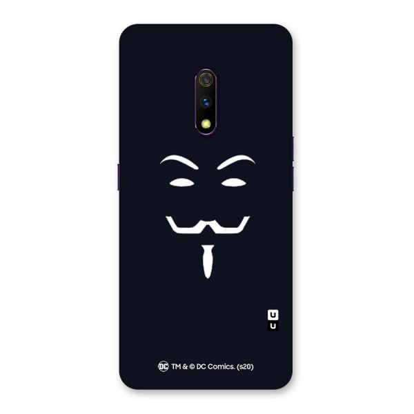 Minimal Anonymous Mask Back Case for Realme X