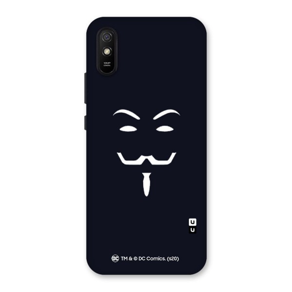 Minimal Anonymous Mask Back Case for Redmi 9A