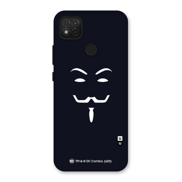 Minimal Anonymous Mask Back Case for Redmi 9C